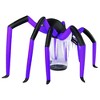 Occasions 9' INFLATABLE GIANT SPIDER, 5 ft Tall, Multicolored - 4 of 4