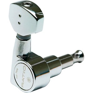 Graph Tech Ratio 6-In-Line Electric Guitar Tuning Machine Heads - 1 of 1
