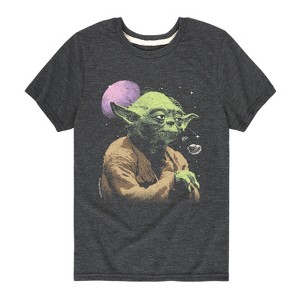 Boys' - Star Wars - Yoda Film Still Short Sleeve Graphic T-Shirt - 1 of 4