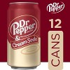 Dr Pepper Cream Soda - 12pk/12 fl oz Cans - 2 of 4