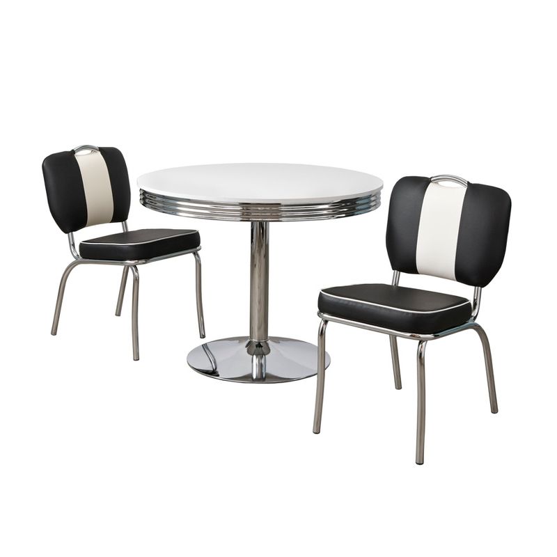 3pc Raleigh Retro Dining Set - Buylateral, 1 of 8