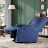 FURNIinspire Sofas Power Lift Recliner Sofas with Massage and Heat for Elderly People for Living Room, Blue,39.8"*29"*41" - 2 of 4