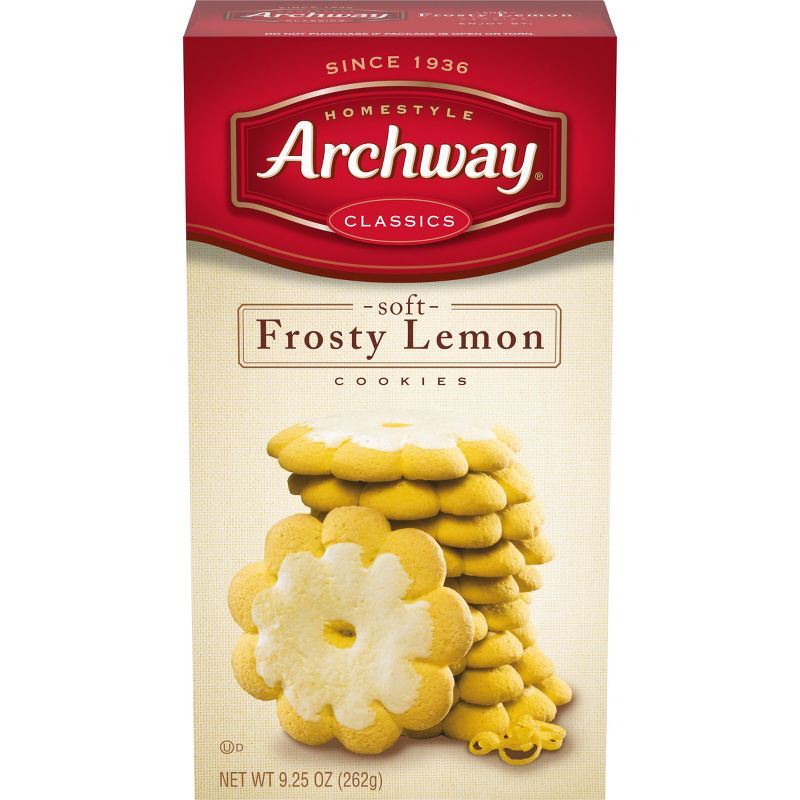 Archway Cookies Soft Frosty Lemon Cookies 9.25oz, 1 of 8