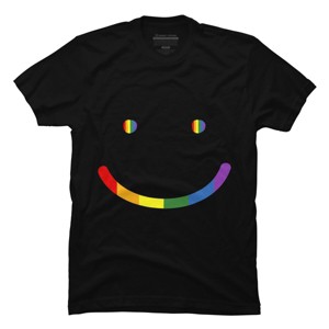 Adult Design By Humans Pride Smile By Legato Tendo T-Shirt - 1 of 2