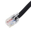 Unique Bargains Black RJ9 Telephone Phone Modem Coil Line Cord Cable 23.6cm Long - 2 of 3