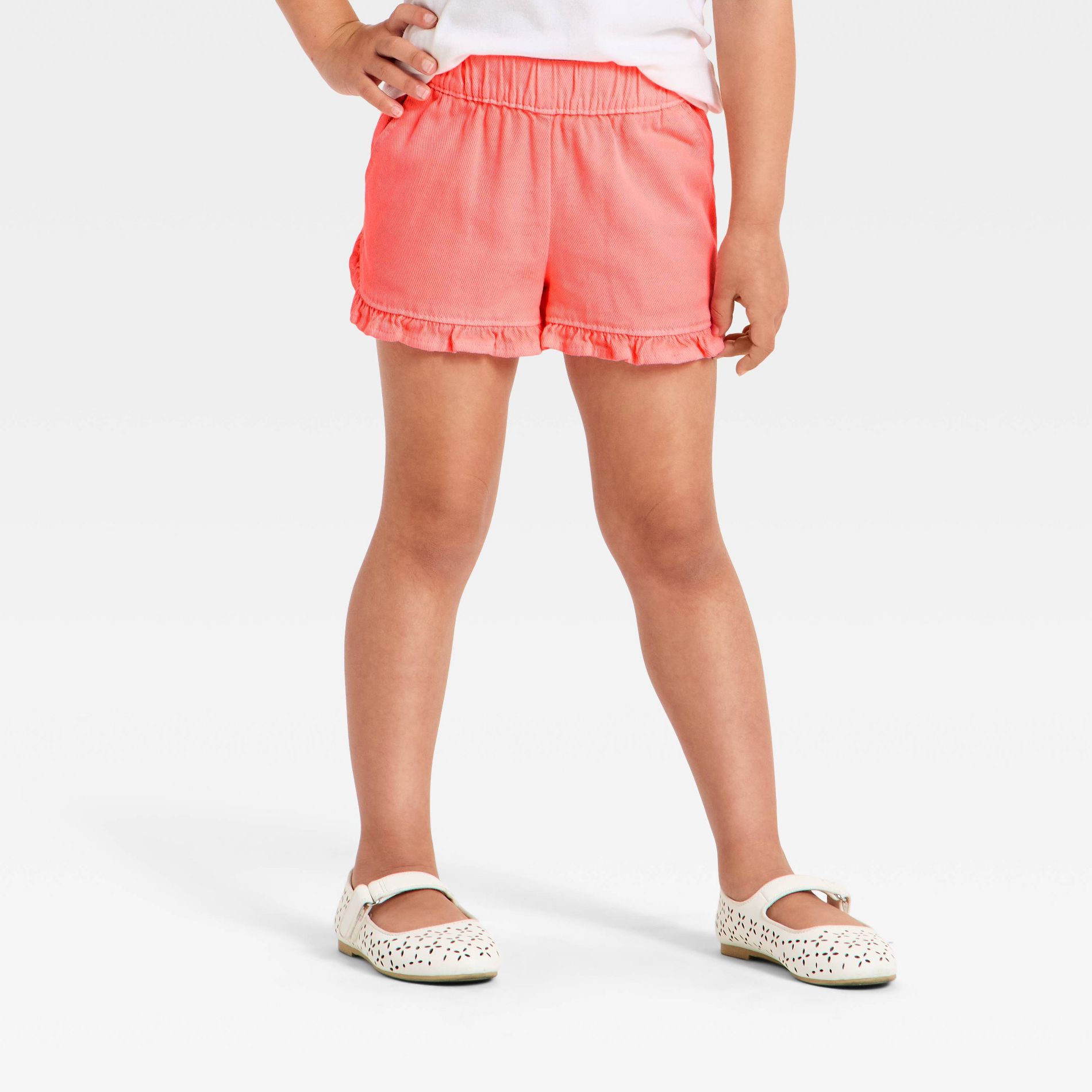 Toddler Girls' Twill Shorts - Cat & Jack™