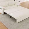 NicBex Modern Pull Out Sofa Bed Velvet Convertible Sleeper Sofa with Storage Pockets and Swivel Phone Stand for Living Room - 4 of 4
