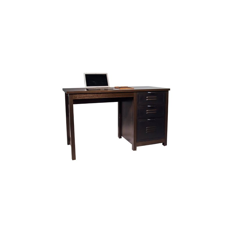 3 Drawer Norwood Range Writing Desk Espresso - OneSpace, 1 of 9