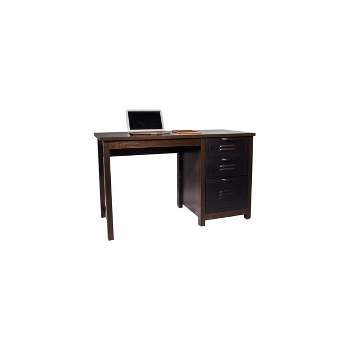 3 Drawer Norwood Range Writing Desk Espresso - OneSpace