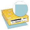 Neenah Paper Exact Index Card Stock 110 lbs. 8-1/2 x 11 Blue 250 Sheets/Pack 49521 - 2 of 4