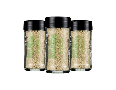 Spicely Organics - Organic Sesame - White - Case of 3/2 oz