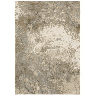 Oriental Weavers Evolution 0960A Beige/ Grey Indoor Area Rug - 3'3" x 5'2"
