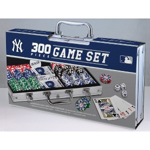 MasterPieces Casino Style 300 Piece Poker Chip Set - MLB New York Yankees - 1 of 4