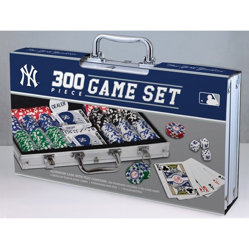 Masterpieces Casino - New York Yankees - 300 High Quality Poker Chip Set With Case : Target