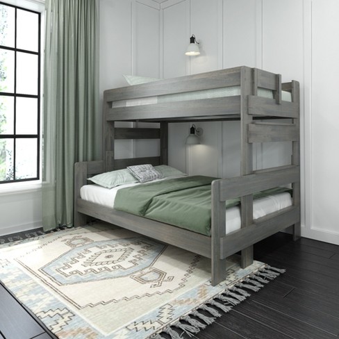 Max Lily Farmhouse Twin Over Full, Farm Bunk Beds