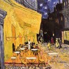 American Art Decor 28"x31.75" Ornate Framed Cafe Terrace at Night Canvas Print by Vincent van Gogh - 4 of 4