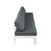 Meridian Furniture,Nizuc Water Resistant Fabric Outdoor Patio Modular Sofa - 3 of 4