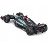 Mercedes-AMG F1 W15 E Performance #63 "Petronas" F1 World Championship 2024 with/Figure & Case 1/43 Diecast Model Car by Bburago - 3 of 4