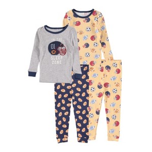 Cutie Pie Gender Neutral Baby PJ Matching Set - 1 of 2