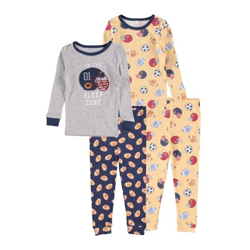 Matching Thanksgiving Gender-Neutral Snug-Fit Pajama Set For Kids