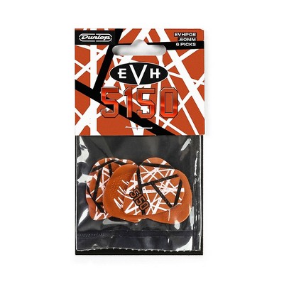 Dunlop EVH 5150 MAX-GRIP PICKS - 6/PLYPK .60 mm 6 Pack