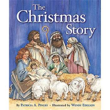Christmas Story - by  Patricia A Pingry (Board Book)