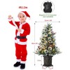Artificial Christmas Tree, 91 cm Artificial Christmas Tree with 78 LED Lighting & 8 Modes, PVC, Lifelike Tips - 3 of 4