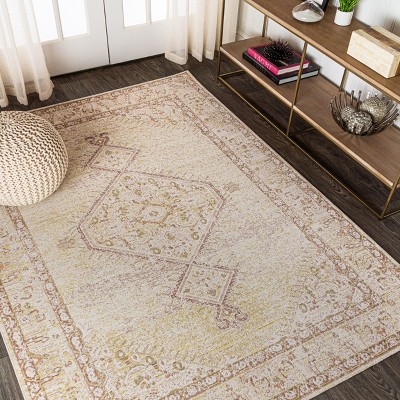 Lila Modern  Medallion Area Rug  - JONATHAN Y