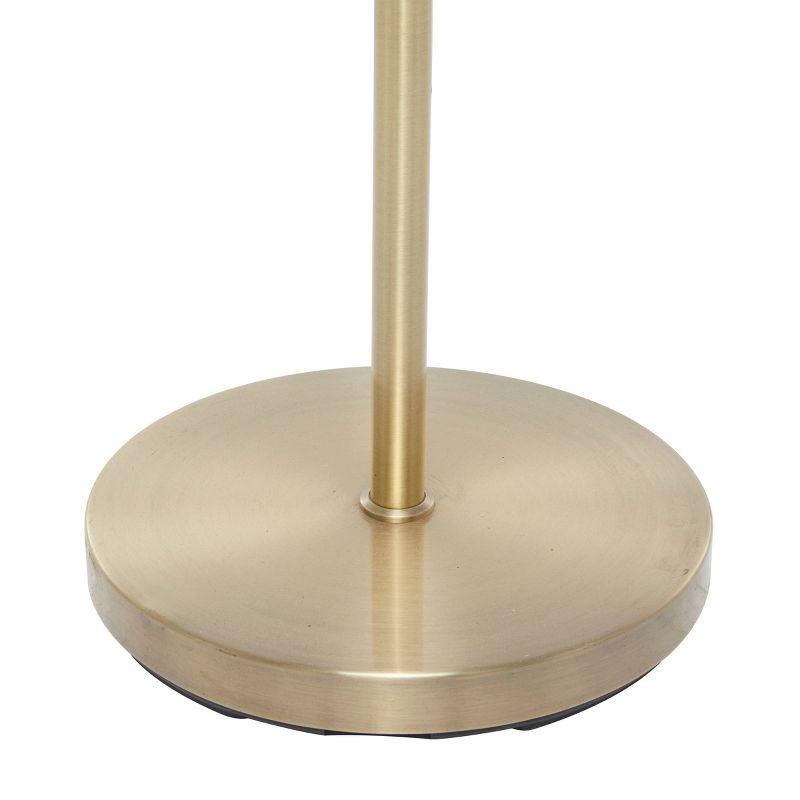 Metal Floor Lamp with Hanging Shade Gold - Olivia &#38; May, 4 of 9