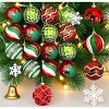 2.36 Inch Christmas Decorations Christmas Tree 16-Pack Premium Christmas Ball Ornaments - 3 of 4