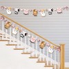 Big Dot of Happiness Girl Farm Animals - Pink Barnyard Baby Shower or Birthday Party DIY Decorations - Clothespin Garland Banner - 44 Pieces - 2 of 4