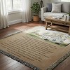 Christian Tapestry Throw– If You Could See Me Faith Message by Manual Woodworkers and Weavers - 3 of 3