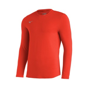 Mizuno Youth Boy's Diamond Long Sleeve Crew - 1 of 4