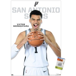 Trends International NBA San Antonio Spurs - Victor Wembanyama Feature Series 23 Unframed Wall Poster Prints - 1 of 4