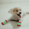 Unique Bargains  Dogs Cats Socks Non-Slip Indoor Paw Protection 4 Pcs - 4 of 4