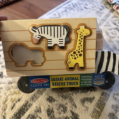 Melissa & doug animal deals rescue wooden play set