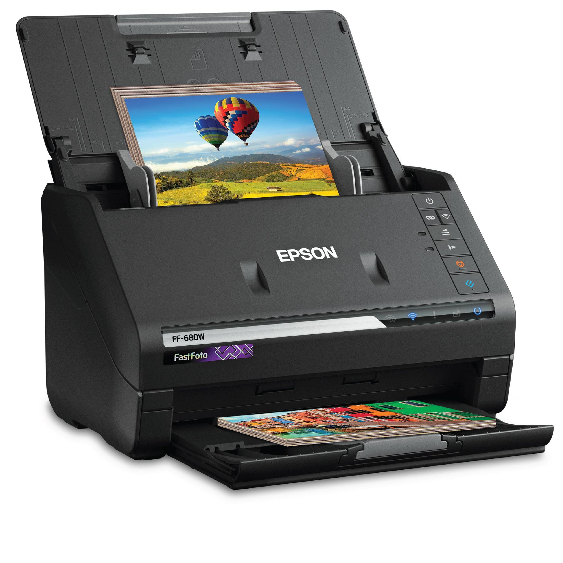 Epson FastFoto FF-680W Wireless High-speed Photo Scanning System