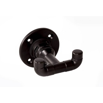 Satin Black Metal 4-Piece Bathroom Accessory Kit