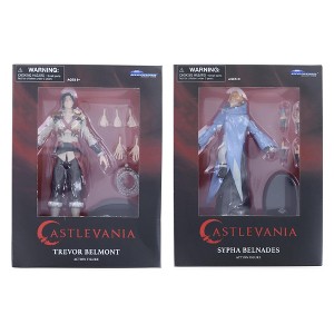 Diamond Select Castlevania 7 Inch Action Figures Set of 2 | Sypha Belnades & Trevor Belmont - 1 of 1