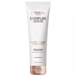L'Oreal Paris EverPure Sulfate-Free Simply Clean Shampoo with Essential Oil - 8.5 fl oz