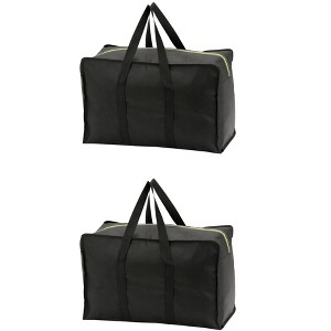 REGALWOVEN Clothes Storage Foldable Storage Bags for Organizing Closet Organizers with Handles 2 Pcs - 1 of 4
