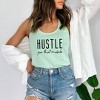 Simply Sage Market Women's Hustle For That Muscle Graphic Racerback Tank - 2 of 3