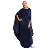 Catalonia Fleece Wearable Blanket for Adult Women Men, Travel Wrap Blanket Cape with Pocket |Warm, Soft, Cozy, Snuggly, Comfort Gift, No Sleeves - 3 of 4