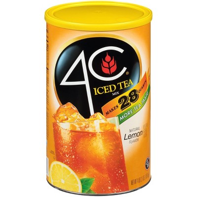 4C Natural Lemon Iced Tea Mix - 66.1oz