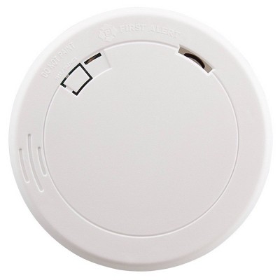 First Alert PR710 10-Year Battery Powered Slim Smoke Detector with Photoelectric Sensor