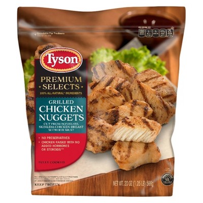 Tyson naturals grilled chicken nuggets sale