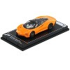 McLaren Speedtail McLaren Orange with Black Top "Hypercar League Collection" 1/64 Diecast Model Car by PosterCars - 3 of 3