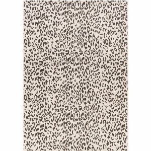 Hauteloom Alderbury White Leopard Print Rug - 1 of 4