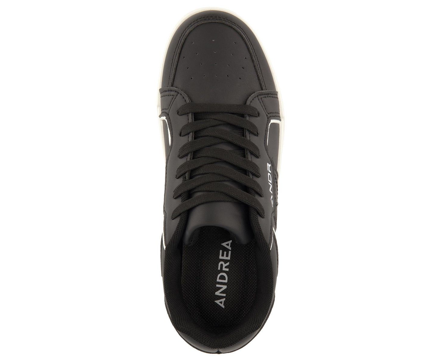 Женские кроссовки Andrea Casual Athletic Sneakers 77455, Black, цвет: Чёрный — фото 3