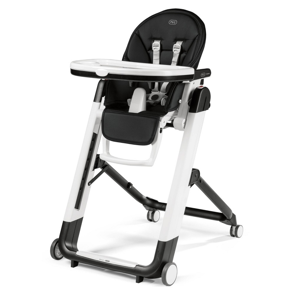 PEG Siesta Multi-Functional Compact Folding Standard High Chair - Licorice